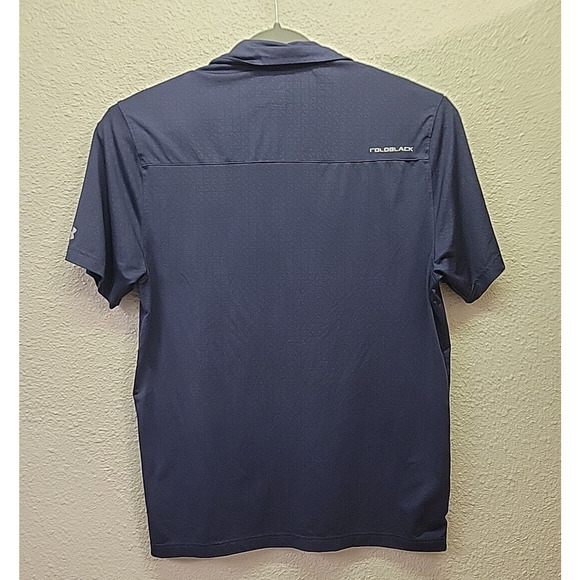 Men’s PGA Under Armour ColdBlack Heat Gear Short Sleeve Polo Size L | Navy Blue - Picture 2 of 7